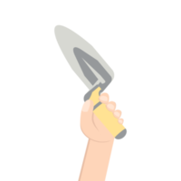 Left Handed Holding Construction Tool Equipment png