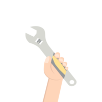 Hand Holding Construction Tool Equipment png