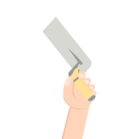 Left Handed Holding Construction Tool Equipment png