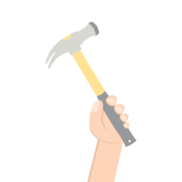 Left Handed Holding Construction Tool Equipment png