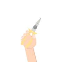 Right Handed Holding Construction Tool Equipment png