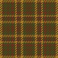 Seamless pattern of scottish tartan plaid. Repeatable background with check fabric texture. Vector backdrop striped textile print.