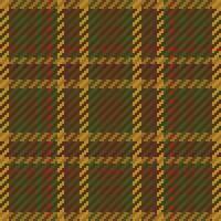 Seamless pattern of scottish tartan plaid. Repeatable background with check fabric texture. Vector backdrop striped textile print.