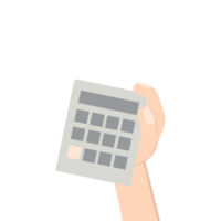 calculadora de mano png