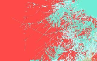 Abstract grunge texture red and blue color background vector