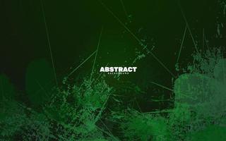 Abstract green color grunge texture background vector