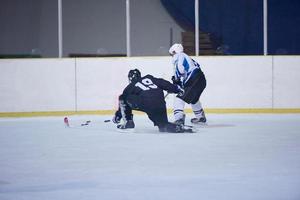 jugadores de hockey sobre hielo foto