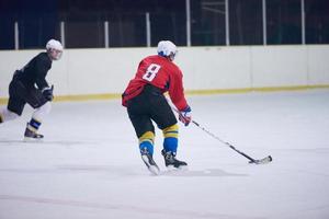 jugadores de hockey sobre hielo foto