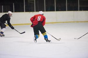 jugadores de hockey sobre hielo foto