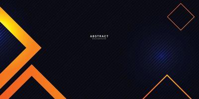 Morden blue and orange color abstract background for presentation design, dark background use for business, corporate, institution, poster, template, party, festive, seminar, vector, illustration vector