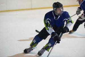 jugadores de hockey sobre hielo foto