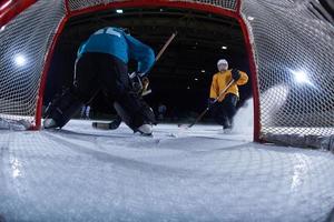 ice hockey goalkeeper photo