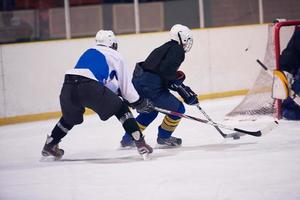 jugadores de hockey sobre hielo foto