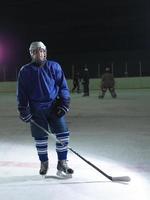 hockey player portrait photo