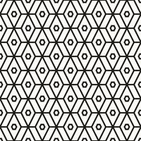 Resumen geométrico vectorial perfecta textura patrón monocromo repetición de fondo vector