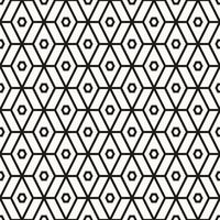 Vector Geometric Abstract Seamless Monochrome Pattern Texture Repeating Background