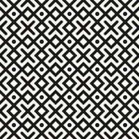 Vector Geometric Abstract Seamless Monochrome Pattern Texture Repeating Background