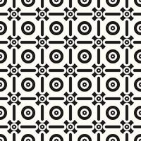Vector Geometric Abstract Seamless Monochrome Pattern Texture Repeating Background
