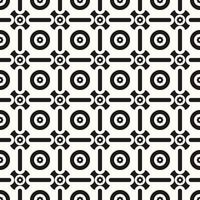 Vector Geometric Abstract Seamless Monochrome Pattern Texture Repeating Background