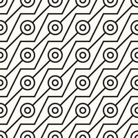 Vector Geometric Abstract Seamless Monochrome Pattern Texture Repeating Background