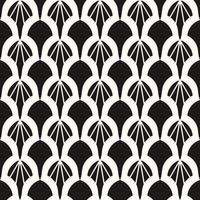 Vector Geometric Abstract Seamless Monochrome Pattern Texture Repeating Background