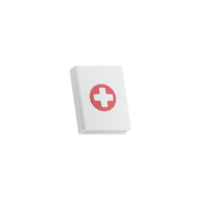 choses médicales isolées 3d png