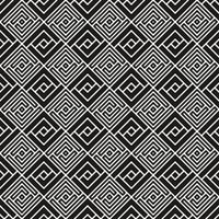 Vector Geometric Abstract Seamless Monochrome Pattern Texture Repeating Background