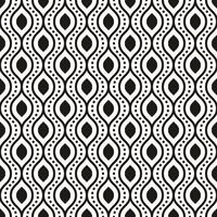Vector Geometric Abstract Seamless Monochrome Pattern Texture Repeating Background