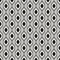 Vector Geometric Abstract Seamless Monochrome Pattern Texture Repeating Background