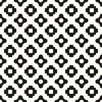 Vector Geometric Abstract Seamless Monochrome Pattern Texture Repeating Background