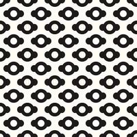 Vector Geometric Abstract Seamless Monochrome Pattern Texture Repeating Background