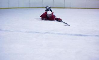 ice hockey player portrait photo