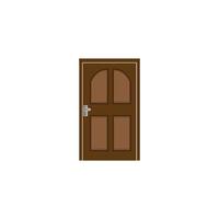 vector de logotipo de icono de puerta