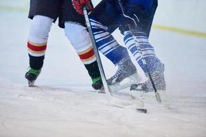 jugadores de hockey sobre hielo foto