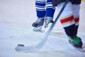 jugadores de hockey sobre hielo foto