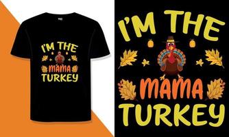 Thanksgiving t shirt design Do you need a thanksgiving typography t shirt design for a t shirt for your print on demand store vector