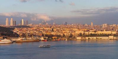 Panoramic view of Istanbul, Turkey photo