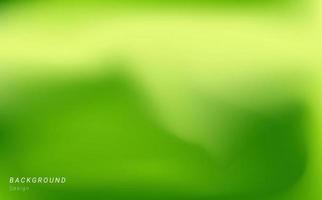 Abstract green gradient blurred fresh background design vector