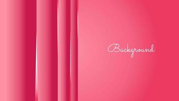 Abstract pink paper background design vector