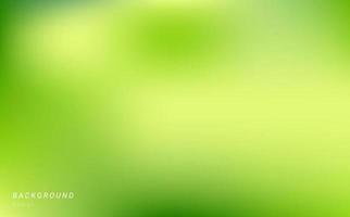 Blurred gradient green soft background design vector