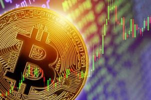 Decentralized cryptocurrency concepts. blockchain technologies and mining concept photo