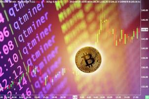 Decentralized cryptocurrency concepts. blockchain technologies and mining concept photo