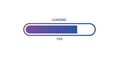 Loading vector art with percentage