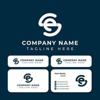 Letter SE Logo, suitable for any business with SE or ES initials. vector