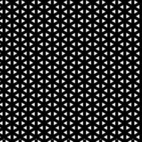 An abstract geometric fashion pattern. Black and white seamless pattern vector