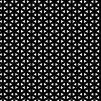 An abstract geometric fashion pattern. Black and white seamless pattern vector