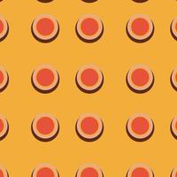 Seamless pattern with circles. Vector repeating pattern