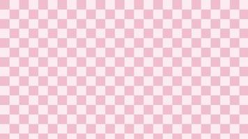 cute pastel pink small checkers, gingham, plaid, aesthetic checkerboard wallpaper illustration, perfect for banner, wallpaper, backdrop, postcard, background for your design vector