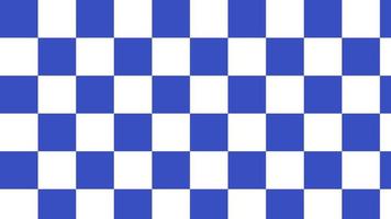 Aesthetic cute big blue and white checkers, checkerboard backdrop illustration, perfect for wallpaper, backdrop, postcard, background, banner vector