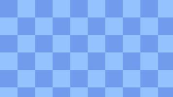 Aesthetic cute big pastel blue gingham, checkers, checkerboard backdrop illustration, perfect for wallpaper, backdrop, postcard, background, banner vector